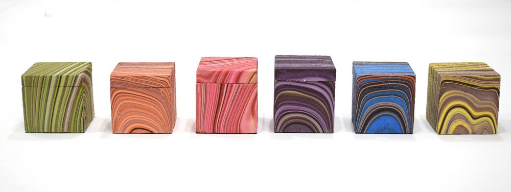 Boxes Indonesian Sand Painted Boxes