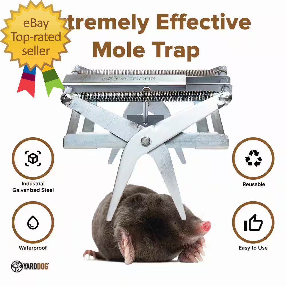 Mole Trap easy to use and handle