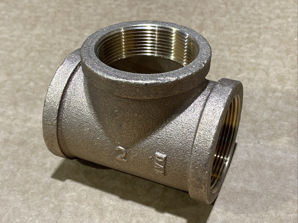 Lansdale Valve 2" Bronze Tee, 400-100-01075