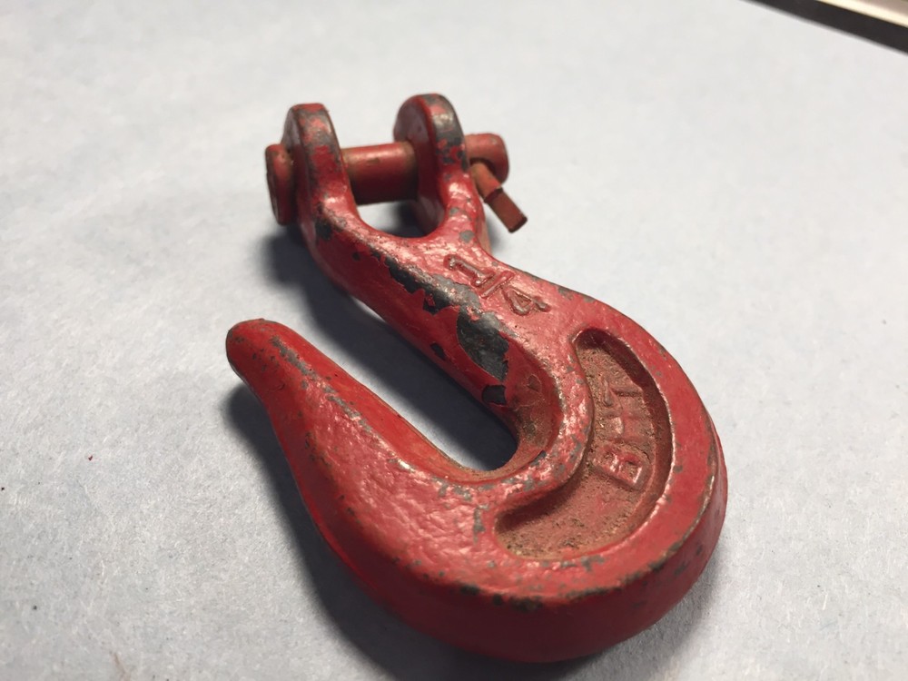 1/4" BHT Clevis Grab Chain Hook "D"