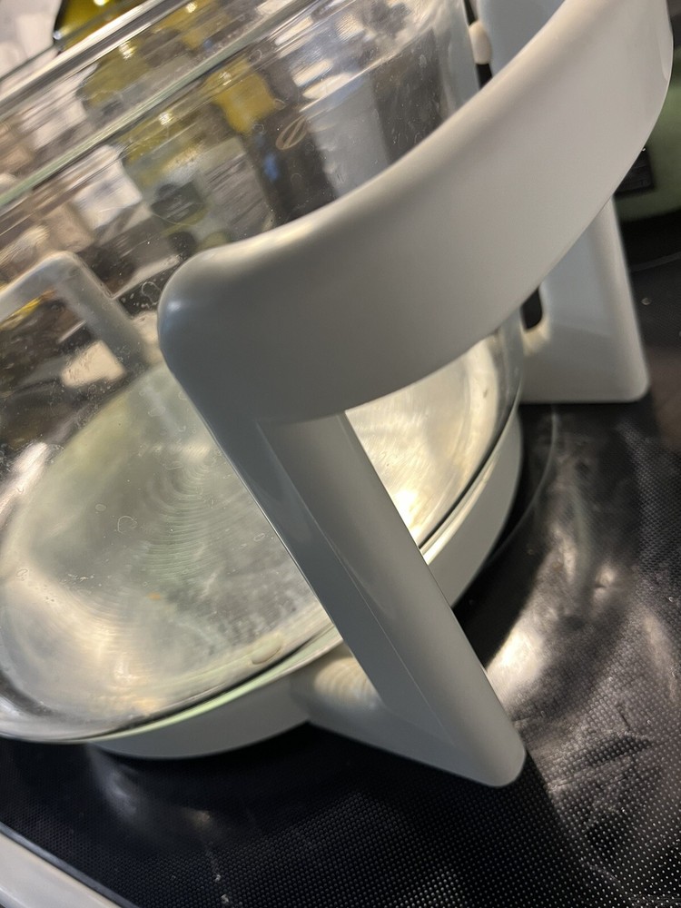 SHARPER IMAGE Super Wave Oven Replacement Glass Bowl And Holder
