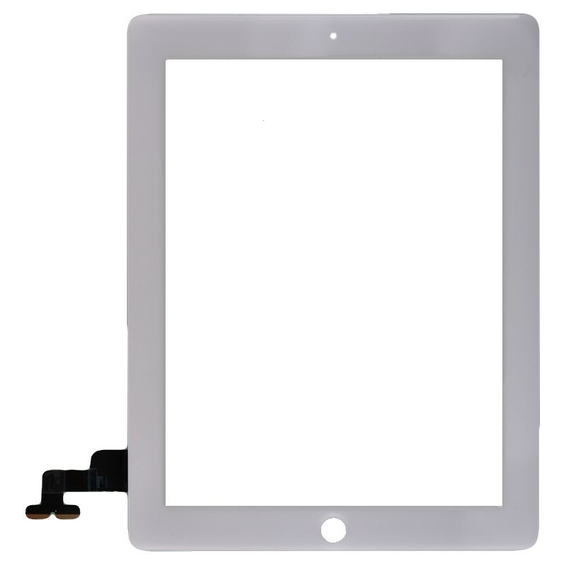Digitizer for Apple iPad 2 White Front Glass Touch Screen Window Panel Part Top