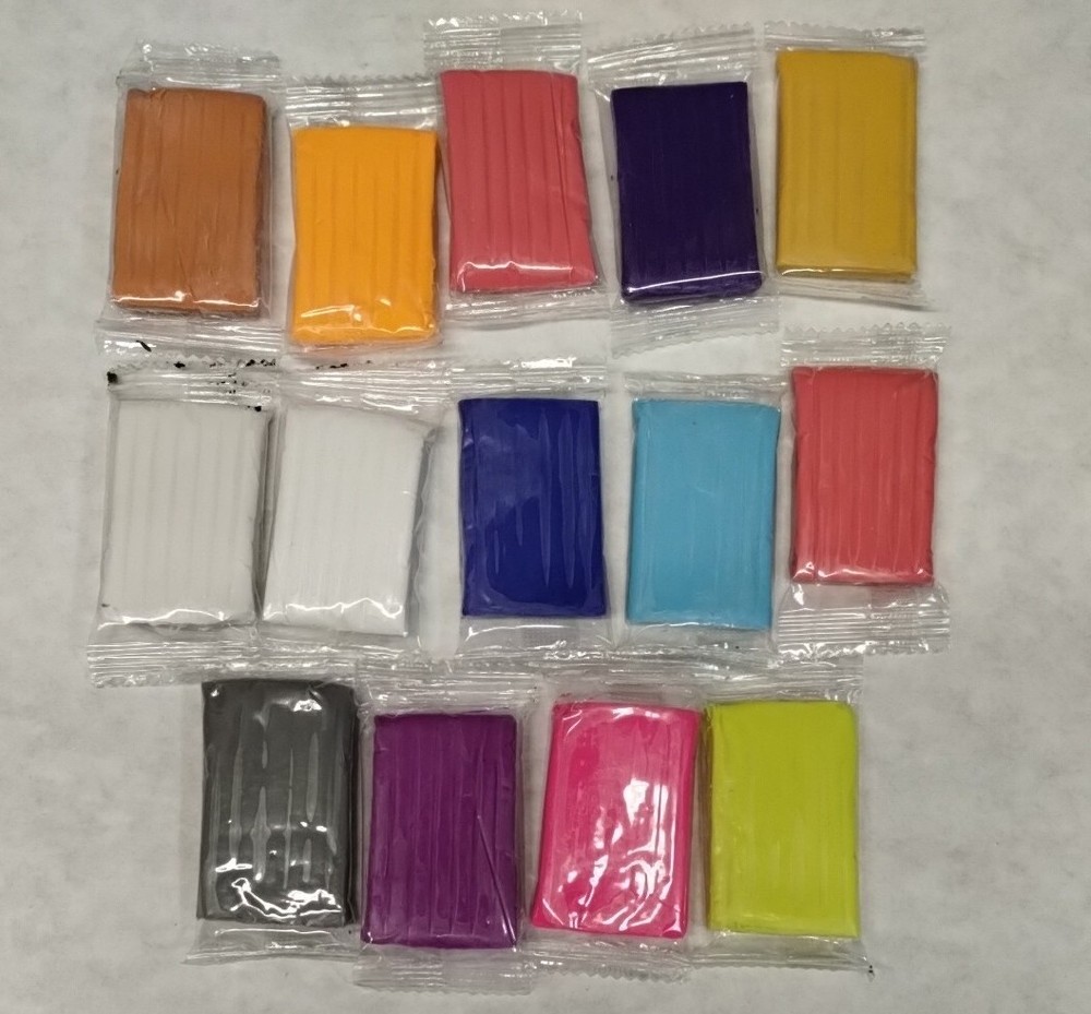 Polymer Clay Tools Lot with Clay