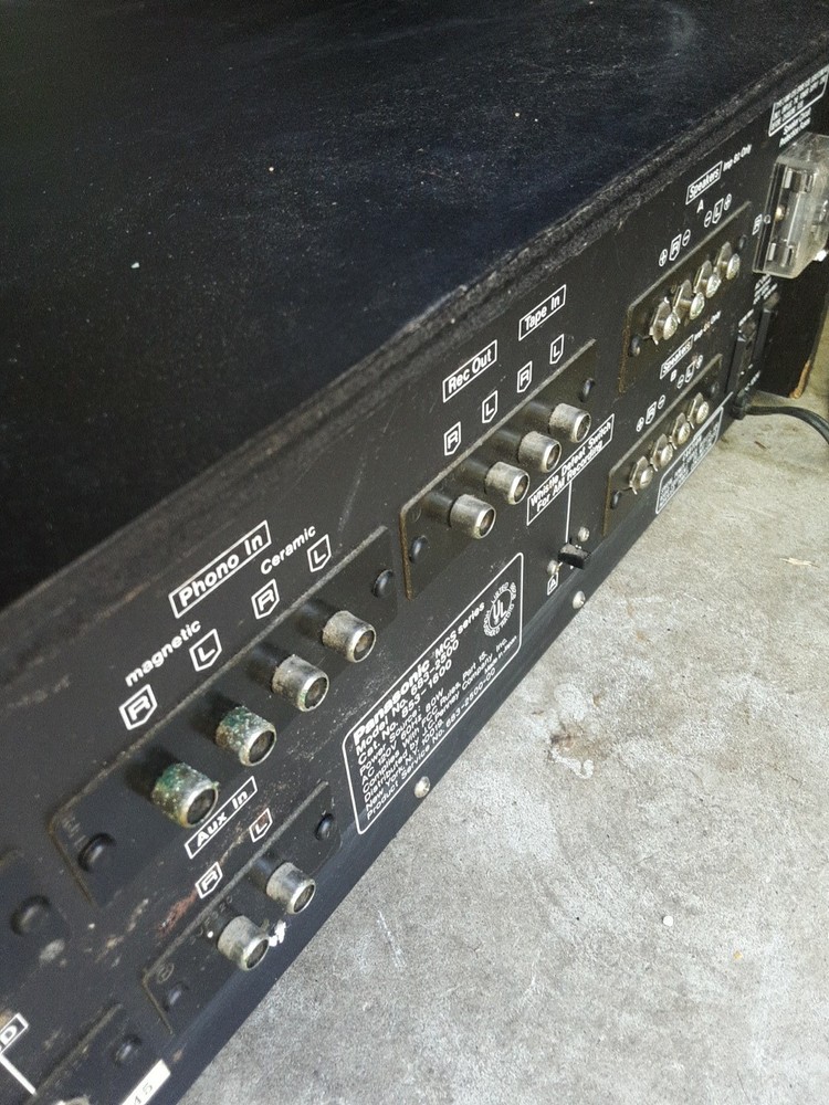 Panasonic MCS Series Matched Component System 683-2500 POWERS UP!!