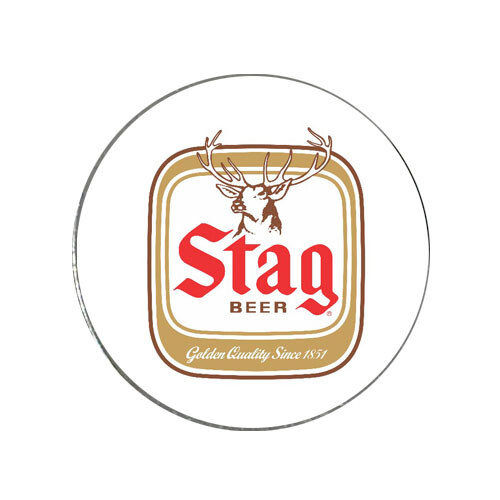 Stag Golf Ball Marker w/ Premium Switchblade Divot Tool Beer