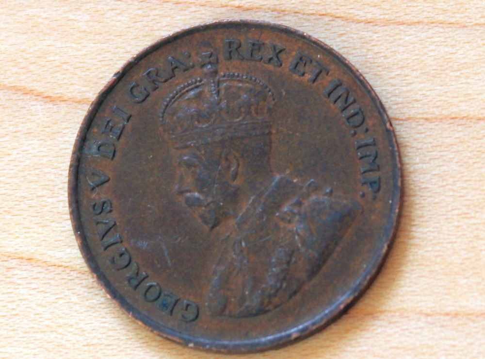 1936 Canada 1 Cent George V