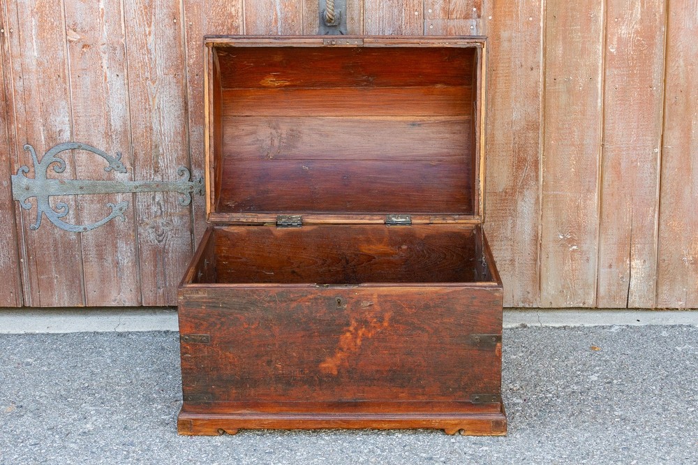 Antique Spanish Dome Top Trunk