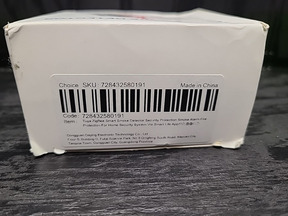 Zigbee Smoke Detector YG400A