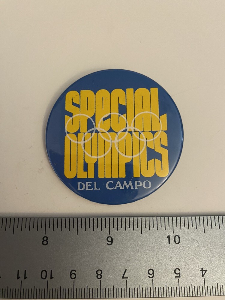 Special Olympics Del Campo Pin Back Button P27