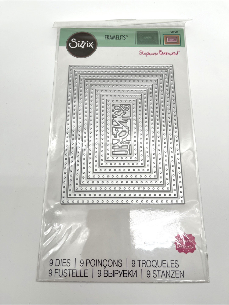 Huge Sizzix Thinlits Cutting Dies Lot Mixed New & Used Scrapbooking Card Making