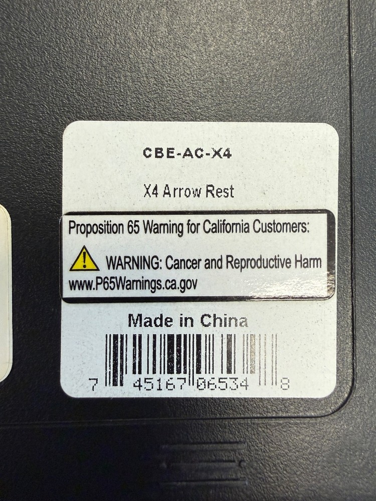 CBE X4 Target Arrow Blade Rest, RH