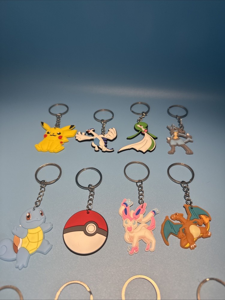 1x Pokemon Key Chain Choose Your Pokemon (Read Description)