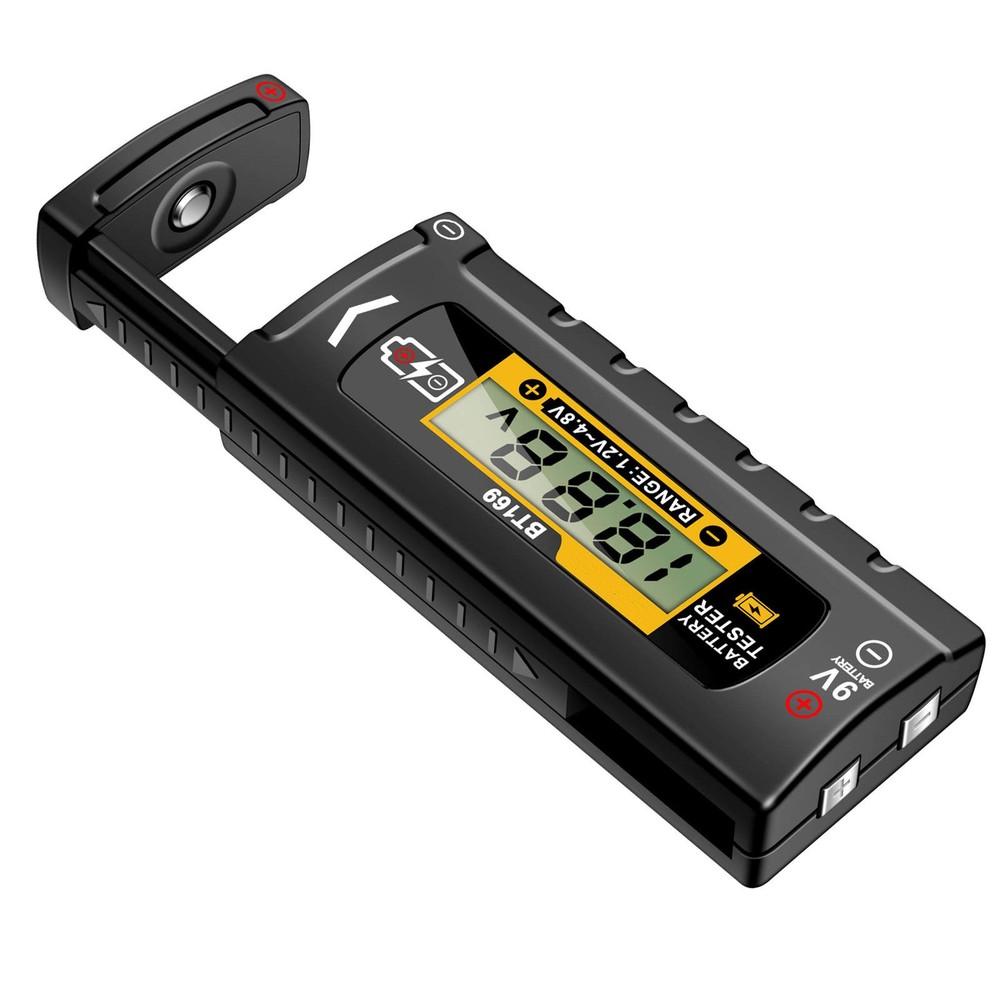 Home Battery Tester Battery Checkers With Digital Display For AA AAA C D Button