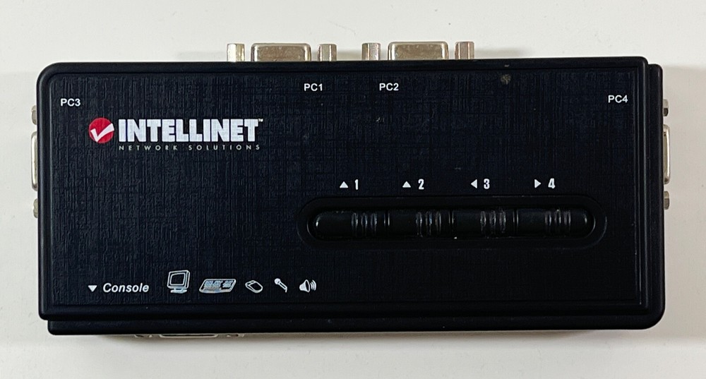 Intellinet Slim KVM  Switch (SEE PHOTOS)