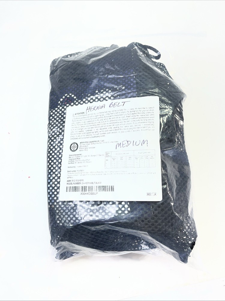 DRA Hernia Belt Medium New U