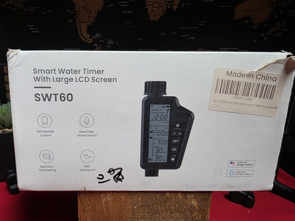 Smart WiFi Watering Timer, Automatic Sprinkler, Sprinkler, Programmable Free Shi