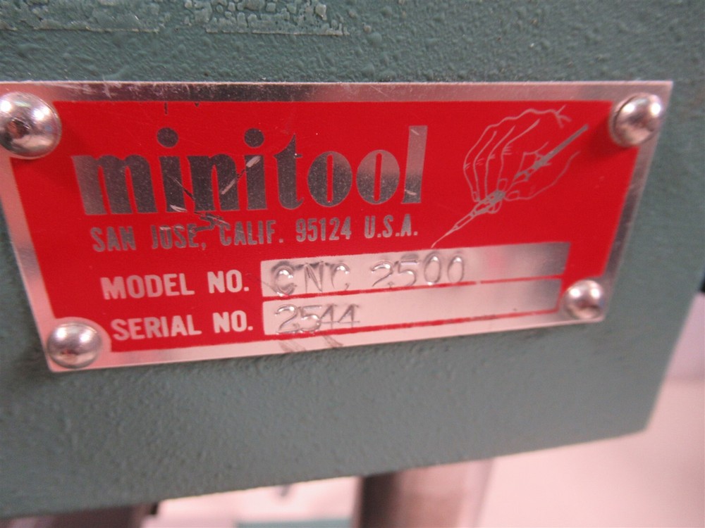 Minitool CNC 2500 Router Drill Micro Drilling Machine