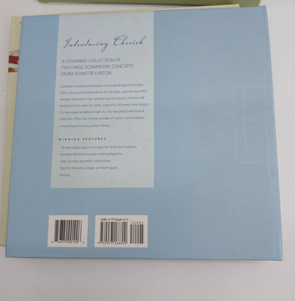 (Lot Of 3) Scrapbooking Books Cherish Imagine Reflections Layout Programs