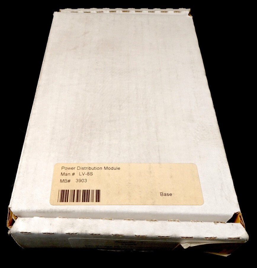 Base Electronics LV-8S Low Voltage Power Distribution Module, NEW IN BOX