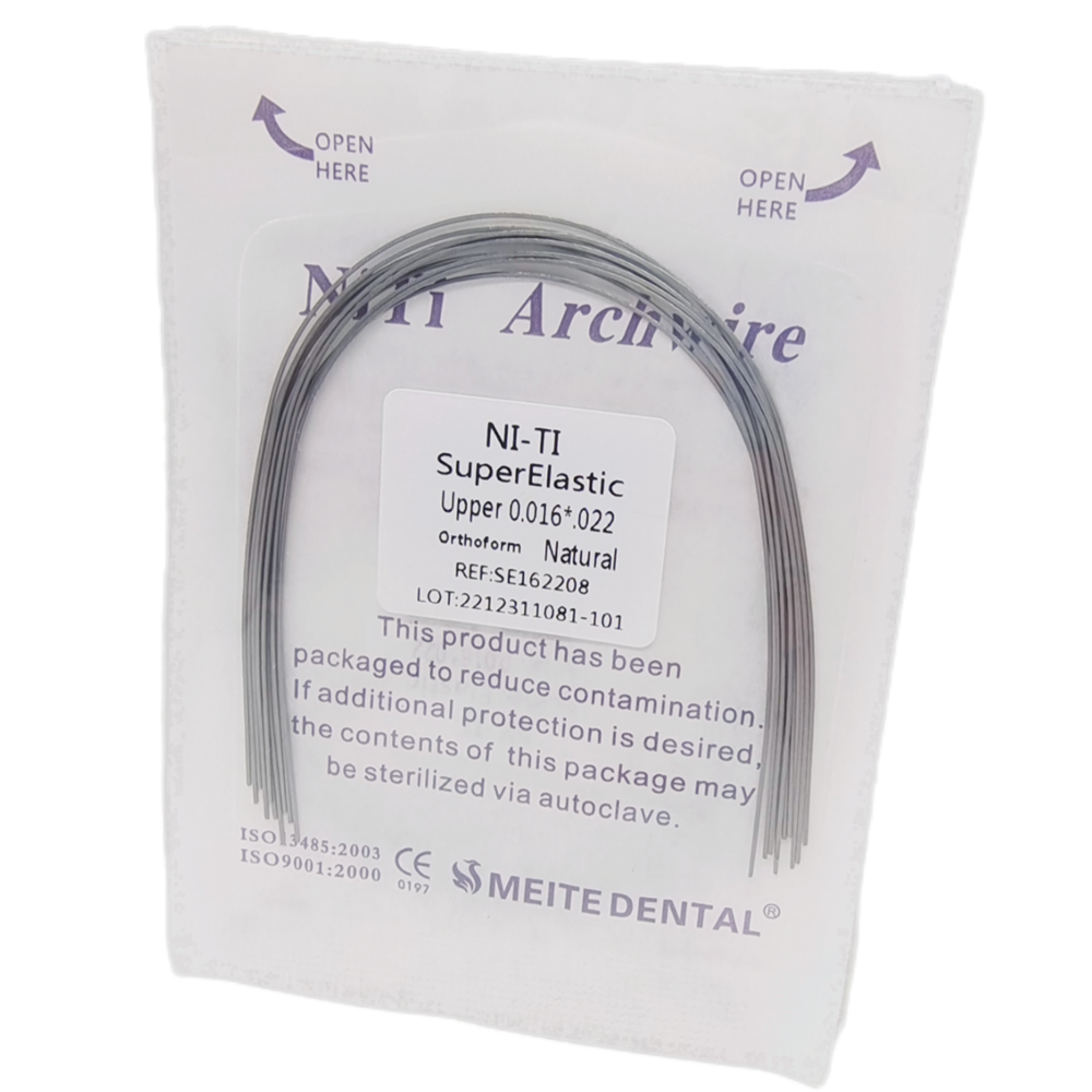 Dental Orthodontic Super Elastic Niti Nature Form Rectangular Arch Wires