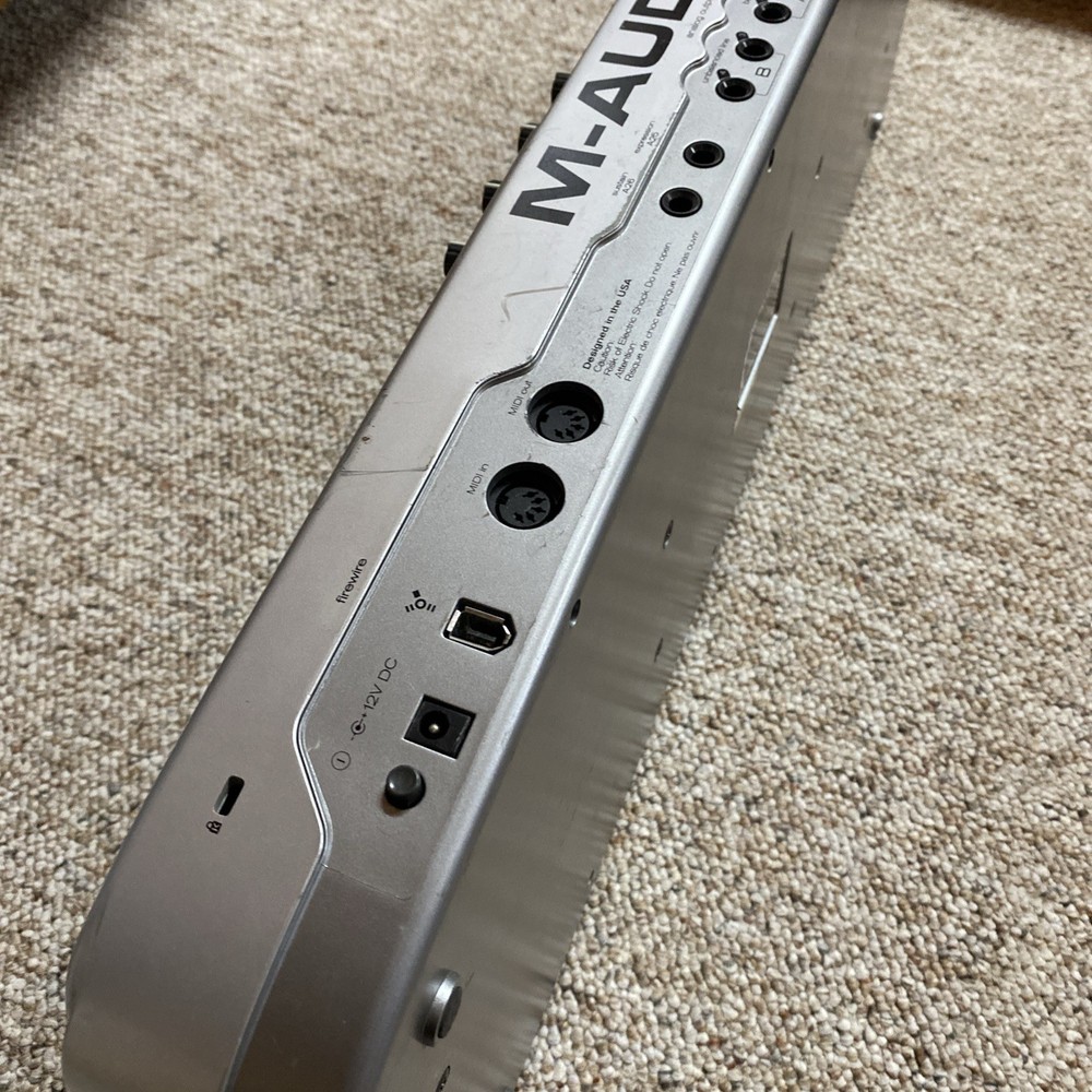 M-Audio Ozonic MIDI Controller Keyboard knob box computer VINTAGE SYNTH AS-IS