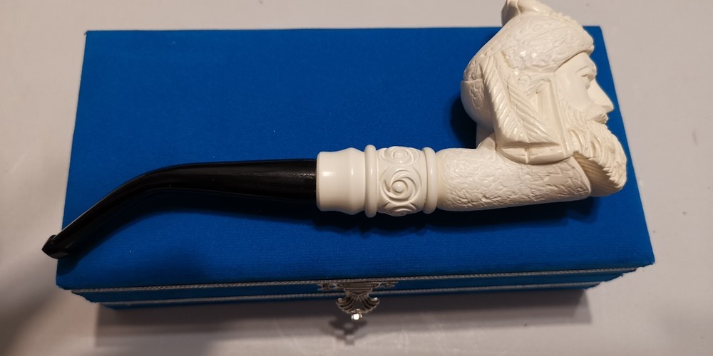 NEW High Quality Meerschaum Pipe With Box