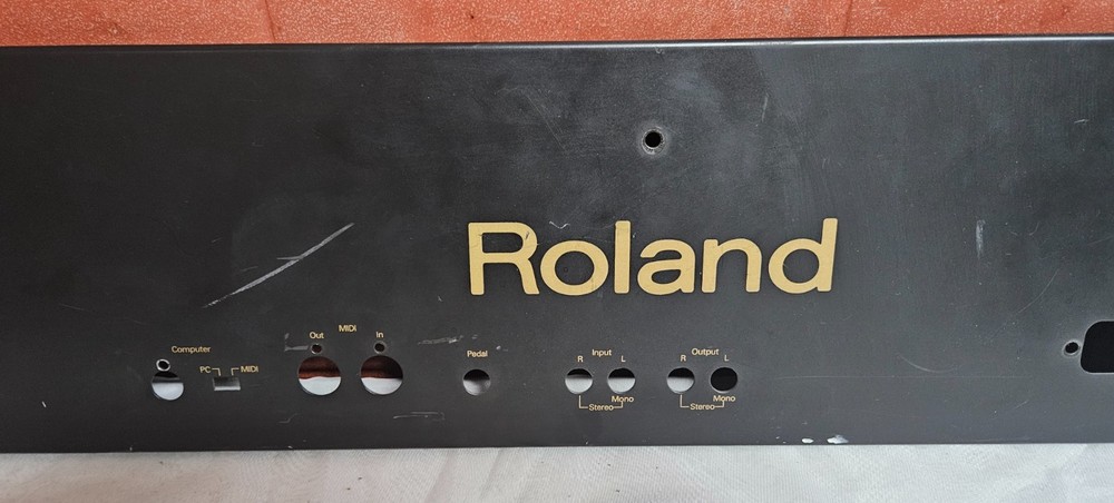 ROLAND KR-75 Keyboard Metal BACK PANEL