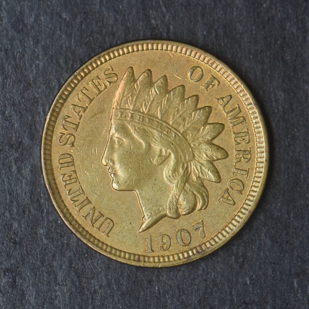 1907 "HIGH GRADE" Indian Head Cent - COINGIANTS -