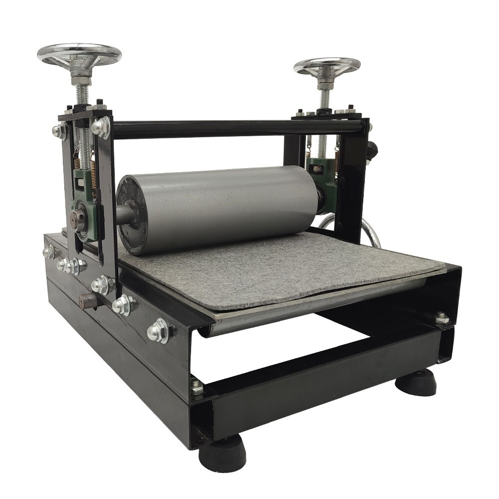 Intbuying Slab Roller Printmaking Machine Portable Tabletop 50*30cm