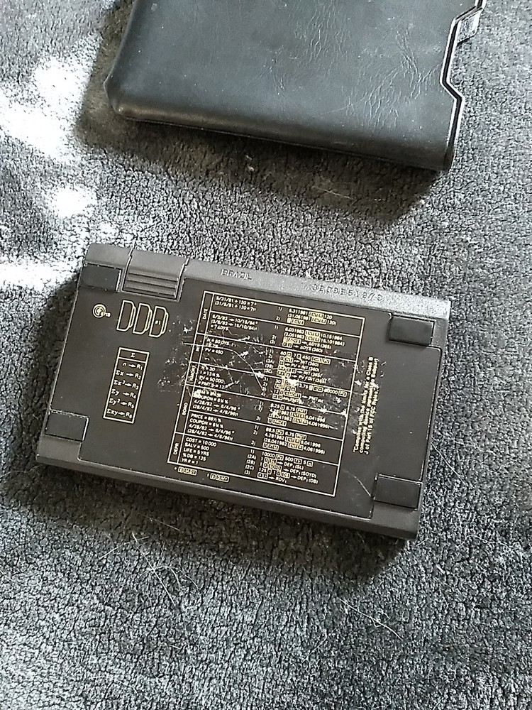 Hewlett Packard 12C Calculator W/Case - Tested