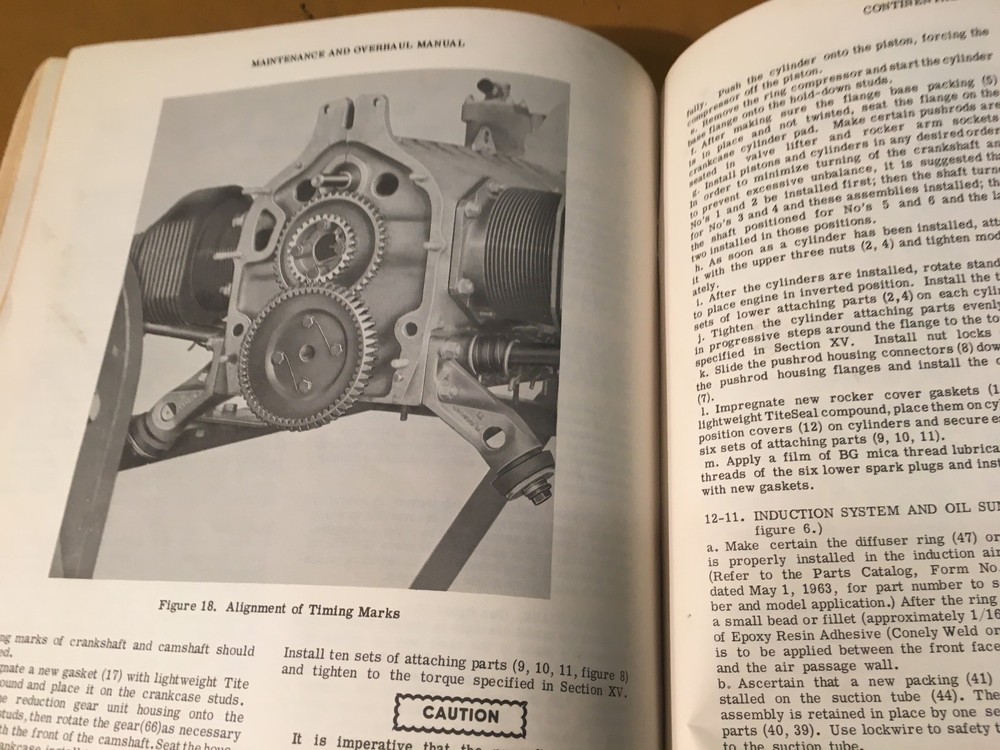 Continental GO-300 Series Overhaul Manual.