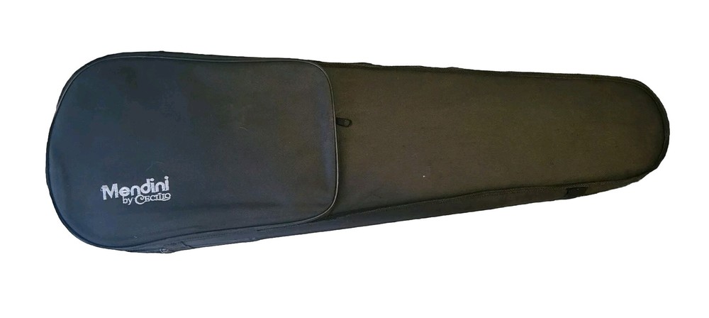 3/4 Violin Case - Black With Handle & Backpack Style Straps