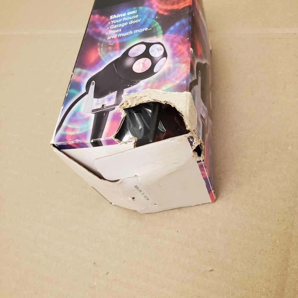 Projection Party Light, Multicolor, Projects Up To 20 FT/ 6 M