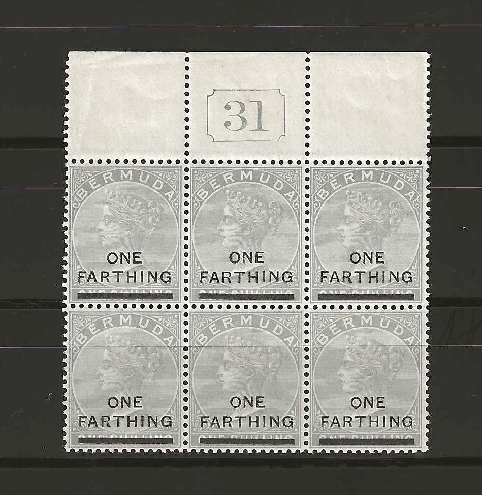 BERMUDA 1901 SG 30 MNH