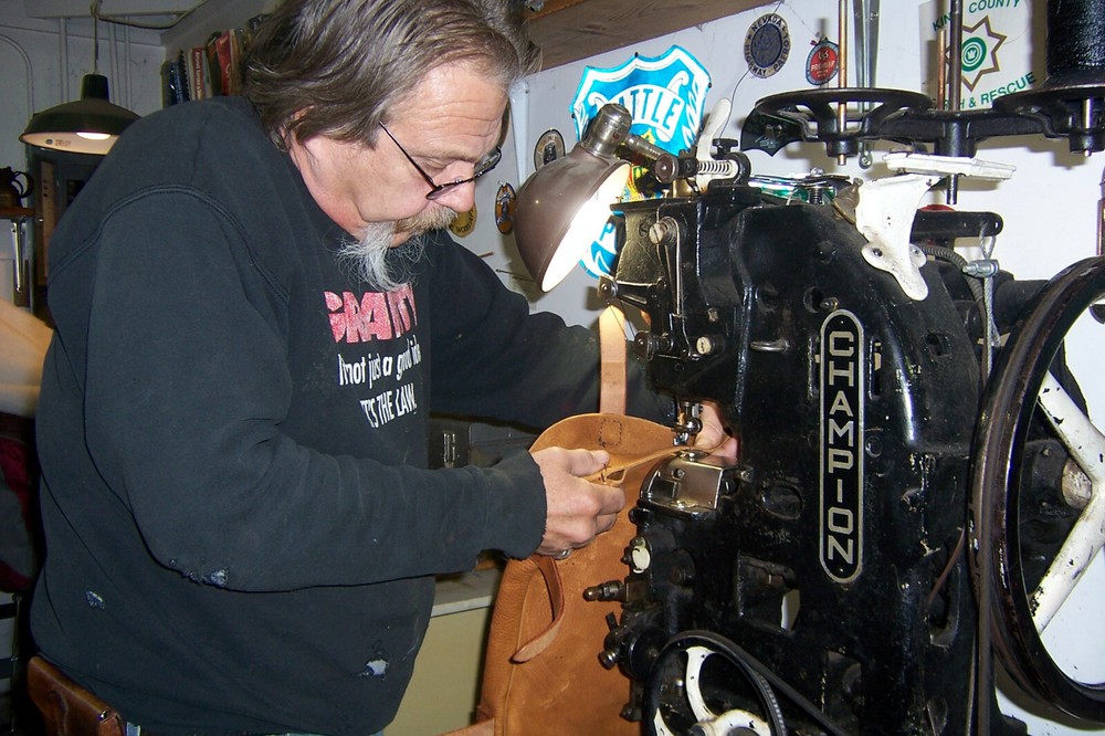 Voigt Leather Shield