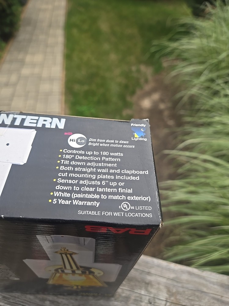 Rab Lighting SL180HL Smart Lantern Motion Sensor Control, White