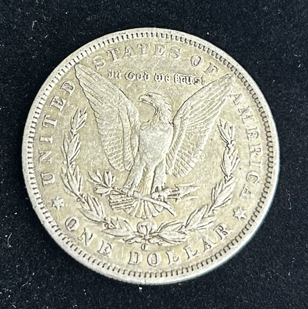 1881-O MORGAN SILVER DOLLAR, AU, Nice Example!