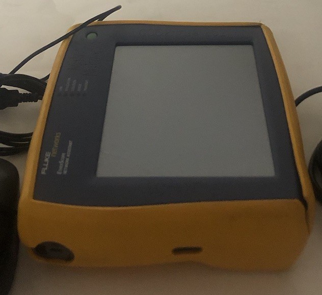 Fluke EtherScope Network Assistant-Tested Touchscreen not working,screen cracked