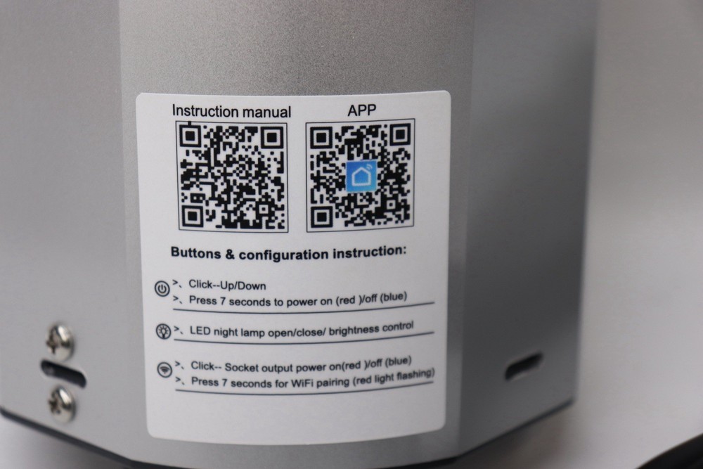 WiFi Smart Motorized Socket (Model SN-6GD/AM)