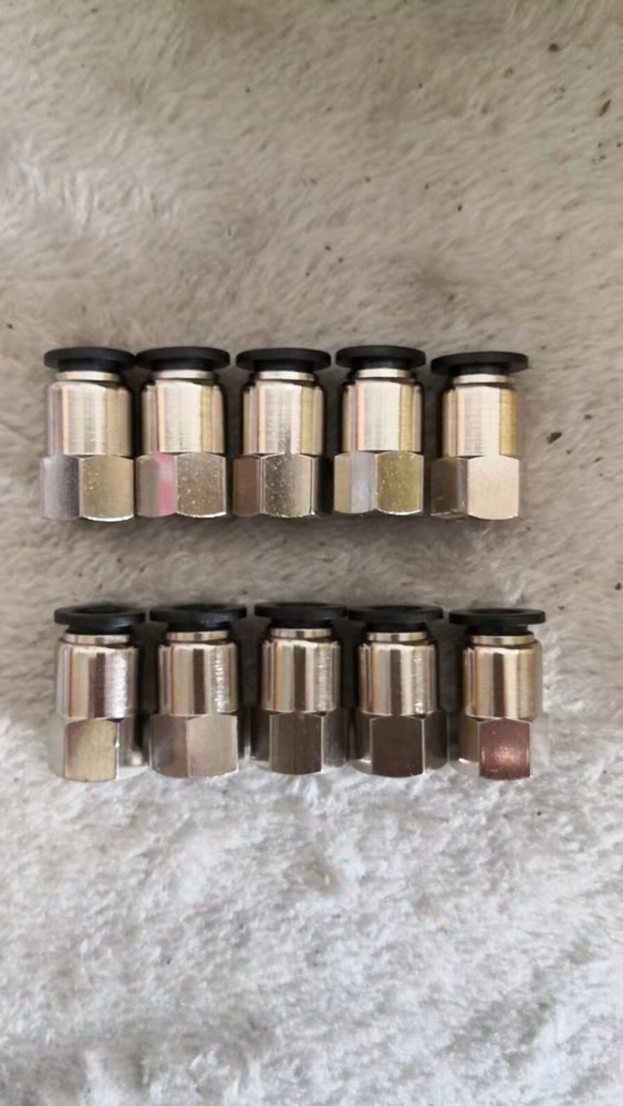 10 Pcs Push in 8mm x FFL Fitting to suit MFL Disconnect Female Thread homebrew