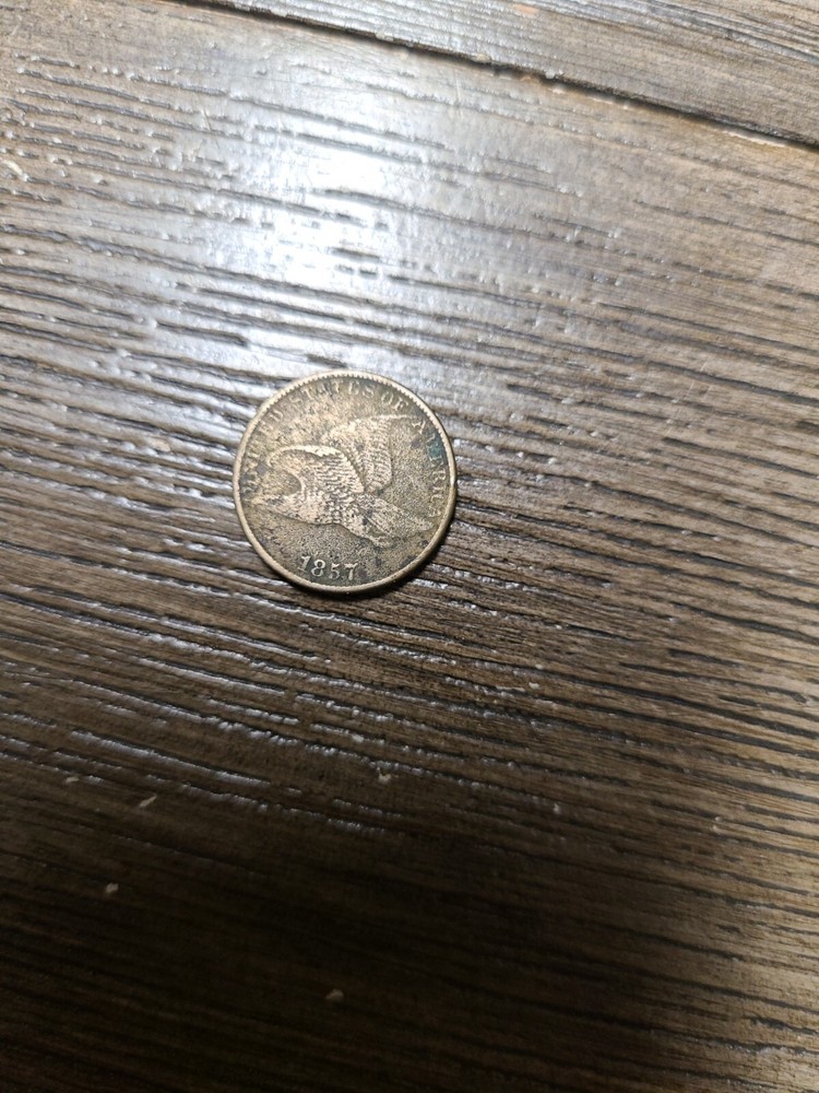 1857 FLYING EAGLE CENT