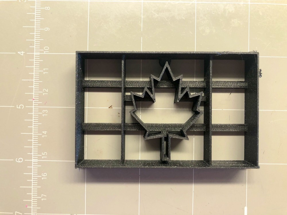 Canadian Flag Cookie Cutter