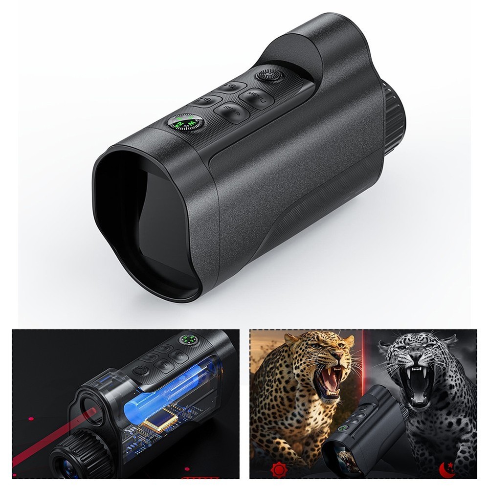 Advanced For Night Vision Monocular Magnification 2800ft 1080P Capture