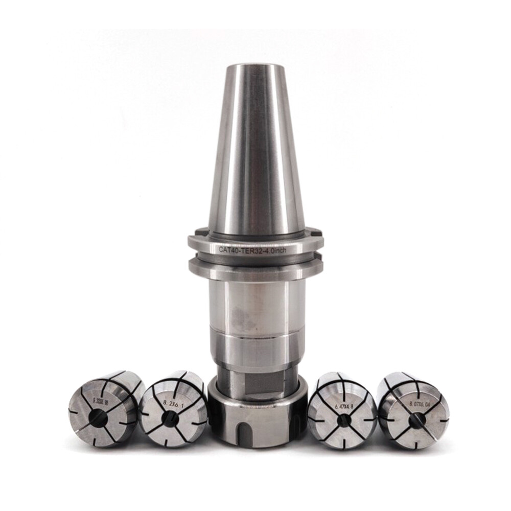 ER32 Precision Collet Chuck Floating Tap Tapping Holder Assembly For CNC CAT40