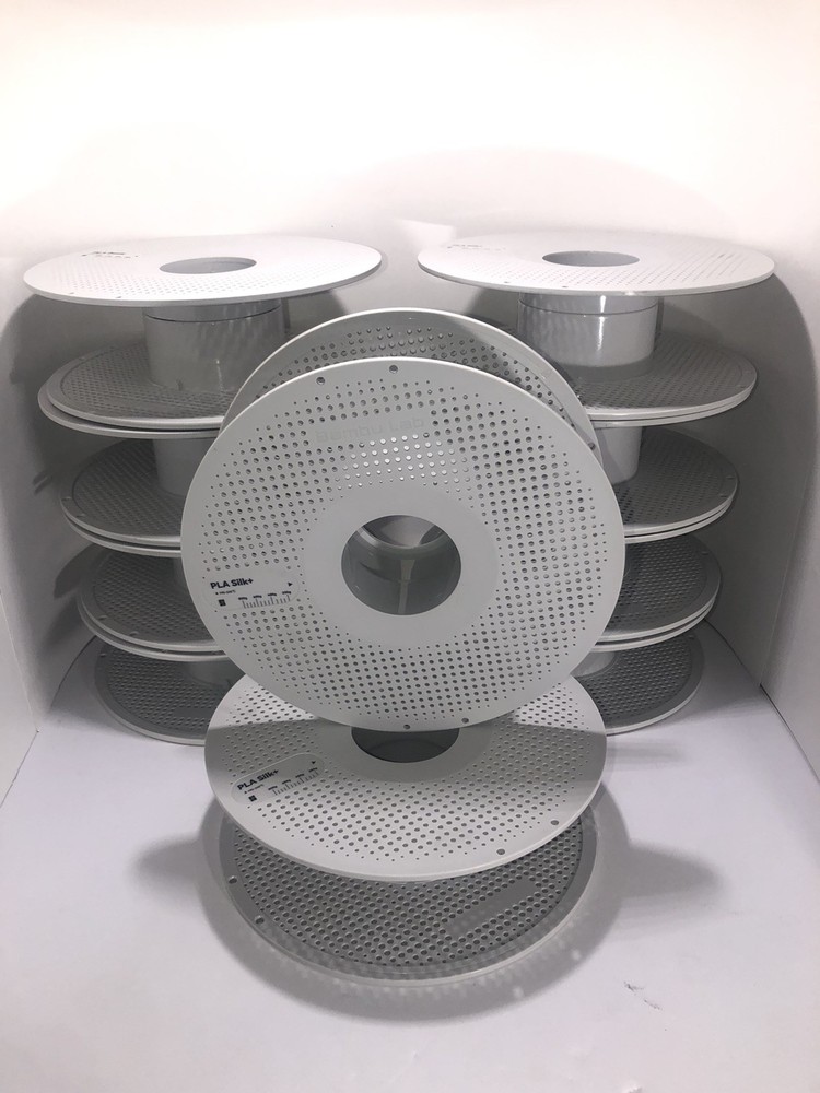 Bambu Lab 3D Printer Empty Spools 1.75mm 1kg Refillable Plastic Spools Lot of 10