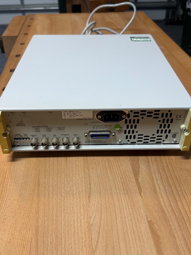 Fluke PM6681 High Resolution Programmable Timer / Counter / Analyzer PM 6681