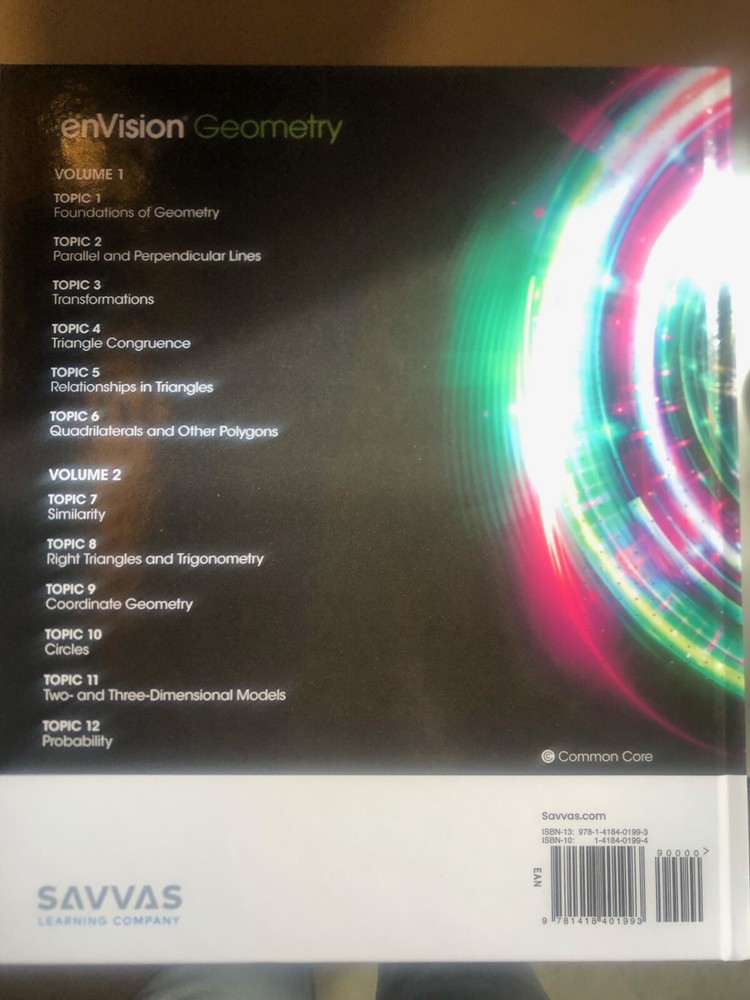 enVision Geometry teacher edition volume 2