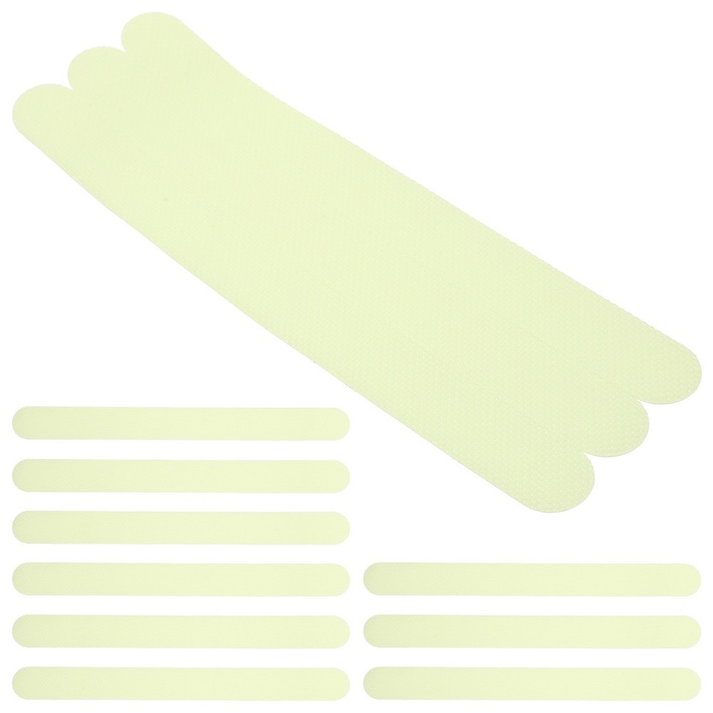 24 Pcs Steps Reflective Strips Non Skid Stairs Tapes Glow In The Dark