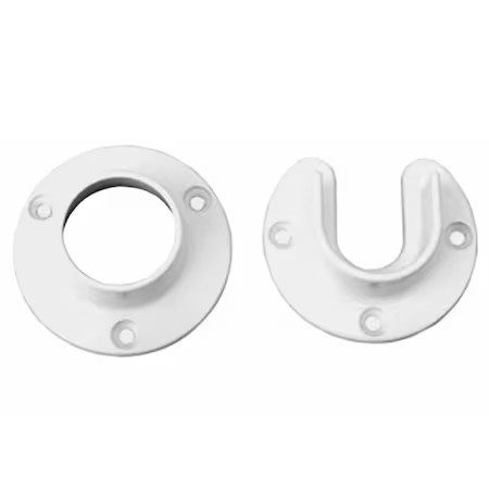 Knape & Vogt Cd-0010-Wt Pole Socket, Steel, 500 Lb.