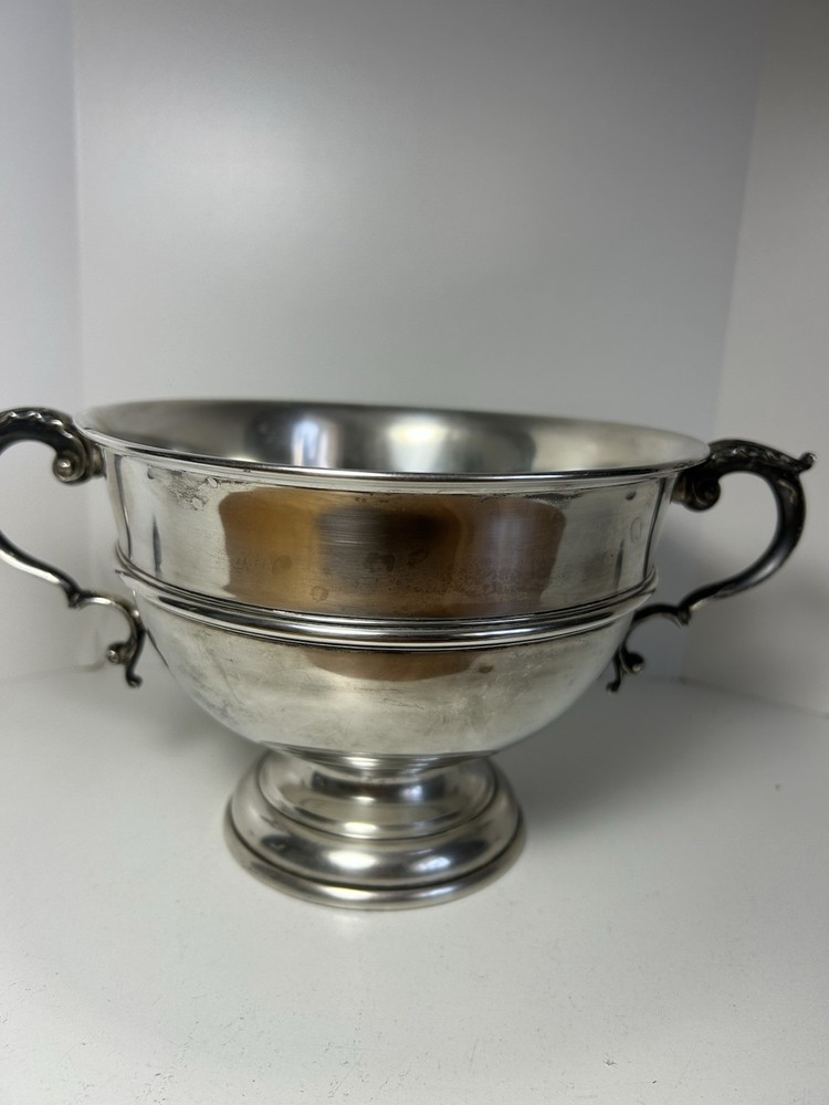 Vintage Sterling Silver Presentation Trophy Cup 500g J E Goode Challenge Trophy